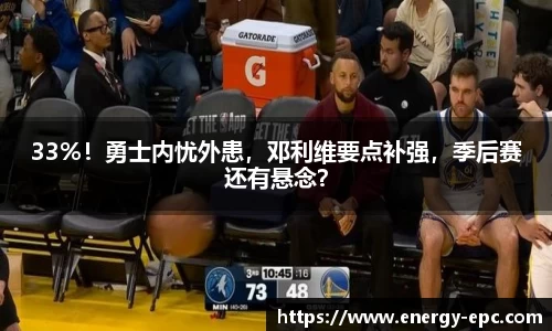 33%！勇士内忧外患，邓利维要点补强，季后赛还有悬念？